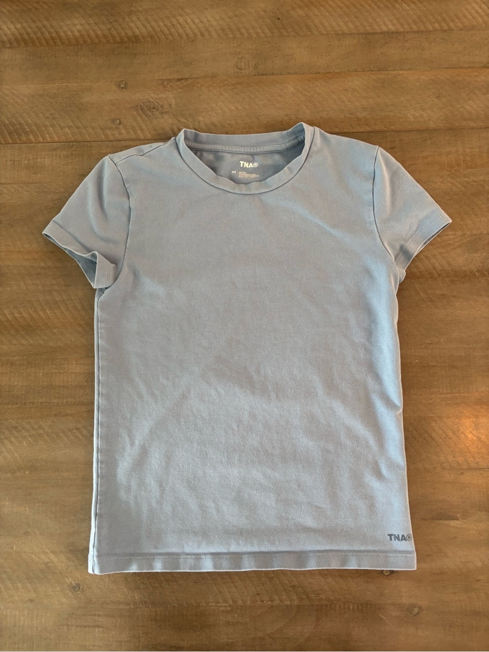 Aritzia TNA Classic T-Shirt Blue XS